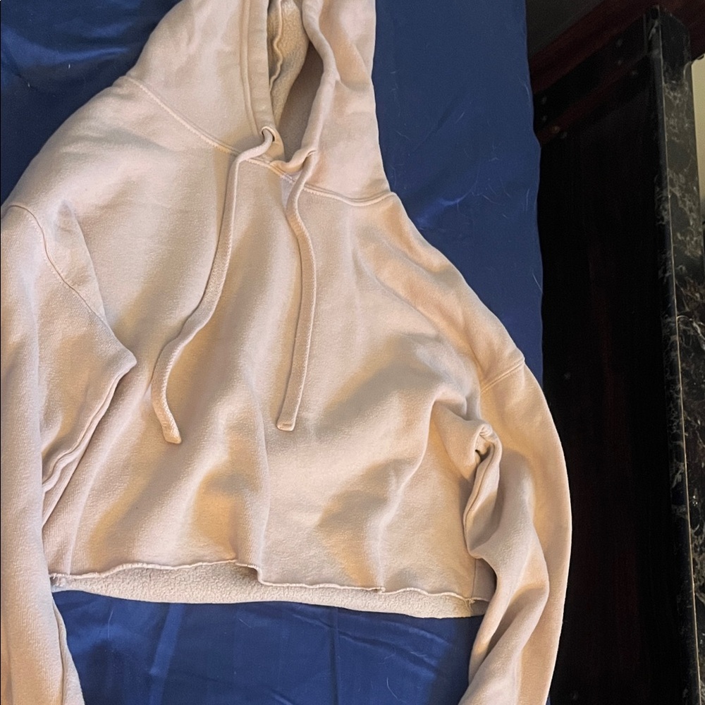 Women's Cream Hoodie Sweater